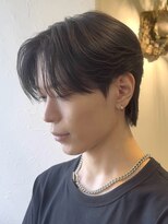 ノラキチジョウジ(NORA KICHIJOJI) センターパート韓国マッシュショートツーブロックワックスなし