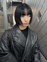 ノア(noa)&nbsp;シンプル黒髪ボブ