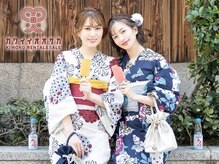 カワイイオオサカ ヘアセット・着付け着物レンタル専門店の雰囲気（花火大会予約受付中◎夏祭りはカワイイオオサカへお越し下さい♪）