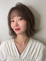 ジゼル(GiseL)&nbsp;外はねボブ　暖色ブラウン