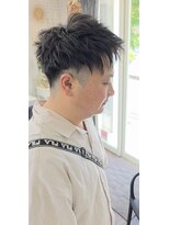 リール(THE RIRE.) *THERIRE. メンズベリーショート×テーパーフェード*