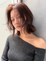 グロウバイニューヨークニューヨーク(Grow by NYNY)&nbsp;【打越】ミディアム×ブラウンベージュ