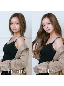ARビューティー ギンザ(AR Beauty Ginza) ショコラベージュ#シールエクステ#韓国#ヨシンモリ#艶髪#銀座