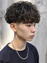 マナ 阪神尼崎(MANAZ)&nbsp;メンズ/スペインカール/ショートパーマ/ニュアンス/カット