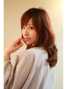 ヘアサロンエムフィス 池袋東口(HAIR SALON M Fe's) 【M／CUTE】甘めな☆愛されカール