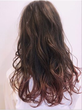 リベラ(LIBERA) ≪Libera表参道≫スモーキーベリーピンクのグラデーションカラー