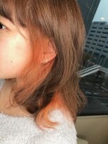 グリフィカ(griFFica)&nbsp;キャラメルブラウン　×　ペールアプリコット