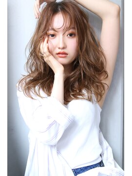 ロゼ 宝塚(Rose) 【ROSE/宝塚】艶ベージュ/セミロング/ ina2