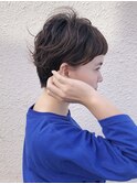 大人ショートパーマ