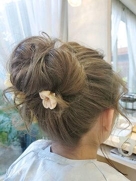 ヘアーズ 本店(HAIRZ) 《HAIRZ》濱本☆ルーズお団子ヘア