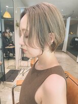 ウニコ(unico.)&nbsp;【unico.】似合わせショート・ブリーチカラー・透明感カラー