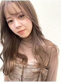 【li'a】long × foggy beige