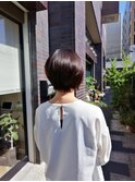 グラデーションショートボブレイヤー