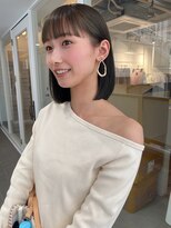 アル 心斎橋店(alu) 顏型別ヘアスタイル特集/美髪/切りっぱなしボブ