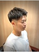 ツーブロナチュラルフェード<理容室>