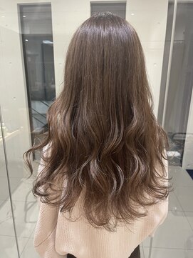 アキオドットヘアー(AKIO.hair) 外国人風ミルクティーグレージュ！　ハイトーンカラーでも美髪！