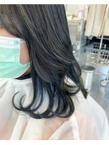 カラット 堺東(CARAT)&nbsp;ディープブルー/エギョモリ/ミディアムヘア/CARAT堺東