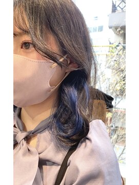 ネオリーブルカ 御茶ノ水店(Neolive Luca) ブルーバイオレットインナーカラー