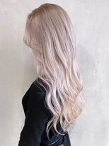 アルバム 渋谷パルコ(ALBUM)&nbsp;ホワイトベージュロング_チェリーブラウンフェミニン_ba325123