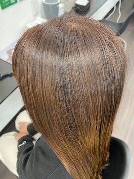 レイディバードカラー 籠原店 30分のリタッチカラー(根元白髪染め)