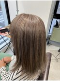 白髪ぼかし/脱白髪染め/白髪染めなし
