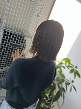 シーン(scene) ぱつっとボブ