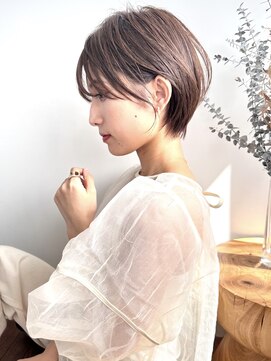 アンド ストーリーズ(&STORIES) ショートボブ髪型30代40代50代前髪あり前髪なし面長丸顔【荒牧】