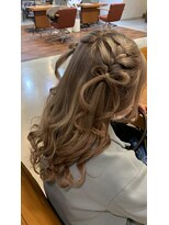 ロカリタ フォー ヘアー 四条大宮店(ROCAReTA FOR HAIR) あみ編みリボン！