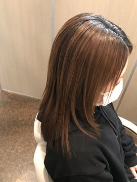 ヘアモードリーベ 鹿嶋店 トリートメントしながら縮毛矯正