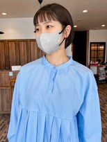 アンドファインヘアービューティー(AND FINE hair beauty) すっきりミニボブ！！