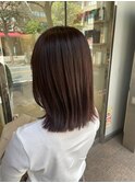 まつだてみすず☆ブリーチなしオレンジブラウン