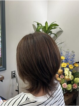 シバヘアー(shiba hair) カット　インナーカラー