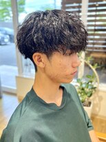 デプト(DEPT.)&nbsp;ツイストスパイラルメンズパーマ眉毛カットメンズサロンフェード