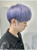 マッシュ×ホワイトラベンダーカラー【神戸元町】