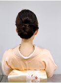 訪問着着付けヘアセット