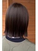 切りっぱなしボブ