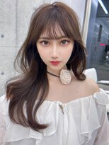 アリュウル 表参道 青山(Allure) トレンド韓国くびれヘア×ミルクティーベージュ◎矢口