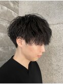 メンズマッシュツイストスパイラルパーマメンズパーマ
