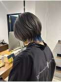 ショートウルフ/ハイトーンカラー/インナーカラー