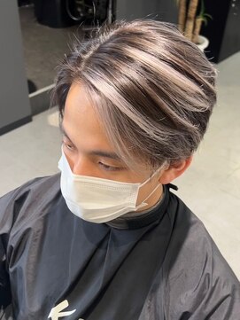 メンズサロン キング 梅田店(Men’s salon K!ng) 波巻きツイストスパイラルパーマ/フェザーパーマ/眉毛/メンズ