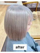 アクロ ヘアー ステージ(ACRO hair stage)&nbsp;プラチナホワイトカラー