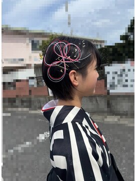 コル(Cor) 水引アレンジヘア