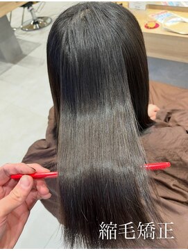 アース 若葉台店(EARTH) 初めての縮毛矯正で、広がり・パサつき対策！