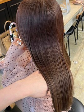 デート 原宿(DATE) バングカラー/ダブルカラー/ケアブリーチ/髪質改善/原宿