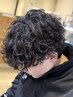 メンズカット＋波巻きパーマ_￥14850