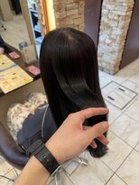 アルターリアン(aL ter LieN)&nbsp;くびれヘア/アプリコットオレンジ/ハイライトカラー