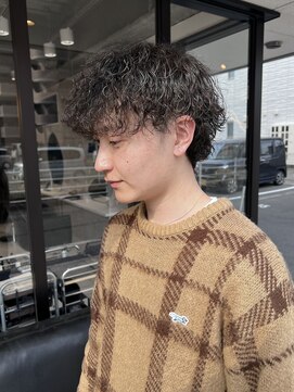 髪屋 紬 メンズ/メンズパーマ/メンズカット/波巻きパーマ