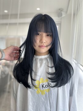 カラ ヘアーサロン(Kala Hair Salon) ハイライトバレイヤージュダブルカラーケアブリーチ20代30代40代