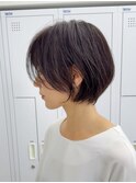 くびれヘア/ハイライトカラー/夏ショート/30代/40代/50代