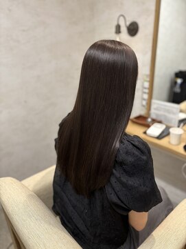 レオネ 梅田 中津店(Leone) 艶髪 オリーブグレージュ